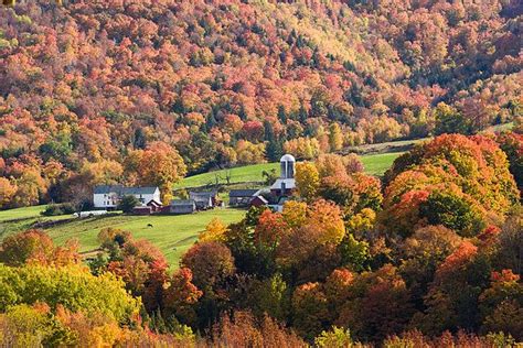 Farm With A Foliage View By Jeff Folger New England Fall Foliage