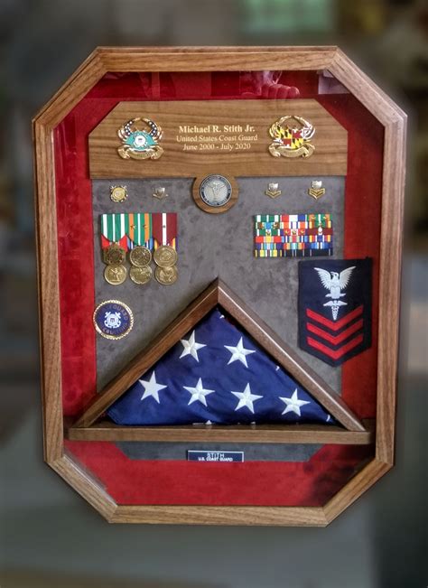 Military Shadow Boxes For Retirements