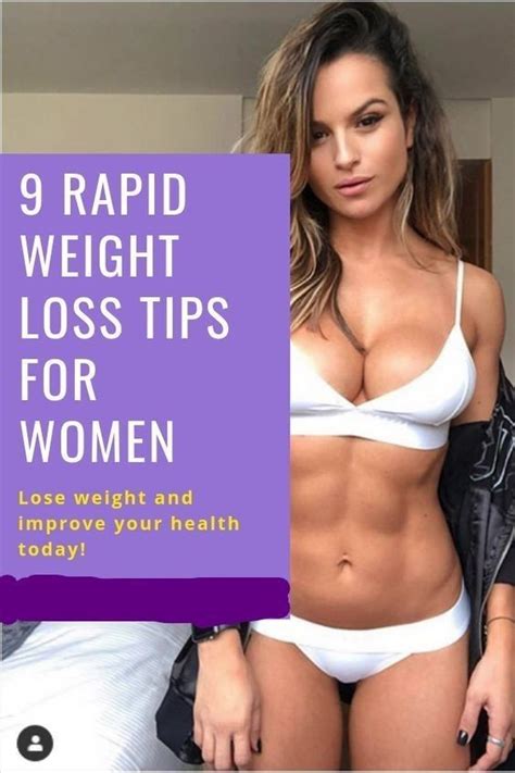 lose weight easily 9 rapid weight loss tips for women