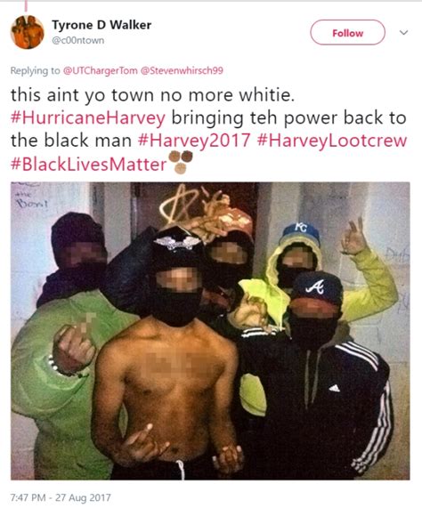 racist twitter trolls pose as houston looters