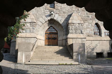 Architecture Port Door Art Nouveau Closed Church Tampere