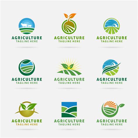 Premium Vector Collection Of Agriculture Logo Design