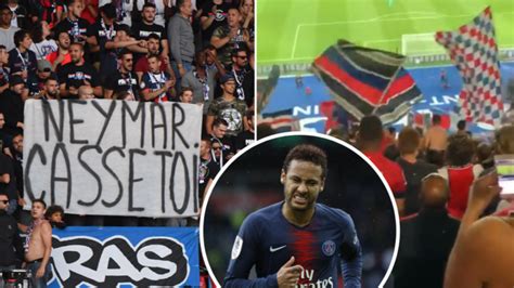 PSG fans turn against Neymar  The Sports News