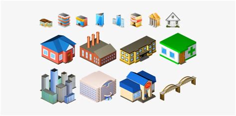 To put the stencil in your my shapes folder, click download. Pretty Urban Building Icons - Building Stencil Visio ...