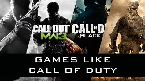 Top 20 Games Like Call Of Dutyall Video Game