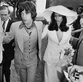 Mick Jagger & Bianca Jagger on their wedding day, 1971 | Bianca Jagger ...