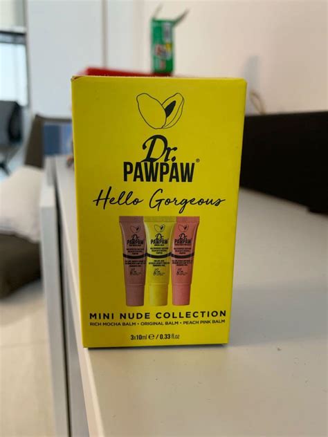 Dr Pawpaw Mini Nude Collection 3 X 10ml Lip Gloss Beauty And Personal Care Face Makeup On