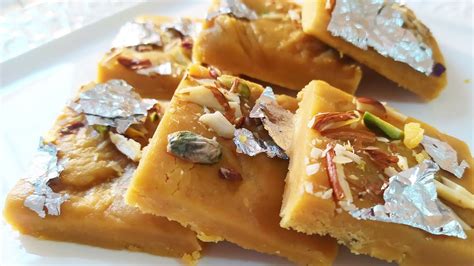 Besan Burfi Recipe How To Make Besan Ki Barfi Pakistani Sweets