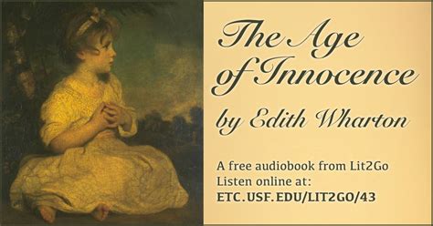 The Age Of Innocence Edith Wharton Lit2go Etc