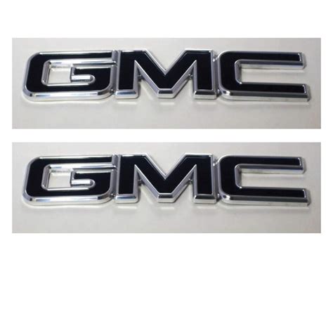 2007 2018 Gmc Front And Rear Emblem Overlay Kit Yukon