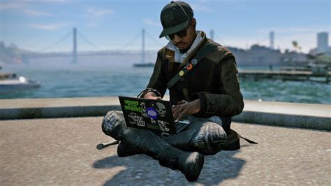 Watch Dogs 2 Aiden Pearce Outfit Free Roam Gameplay