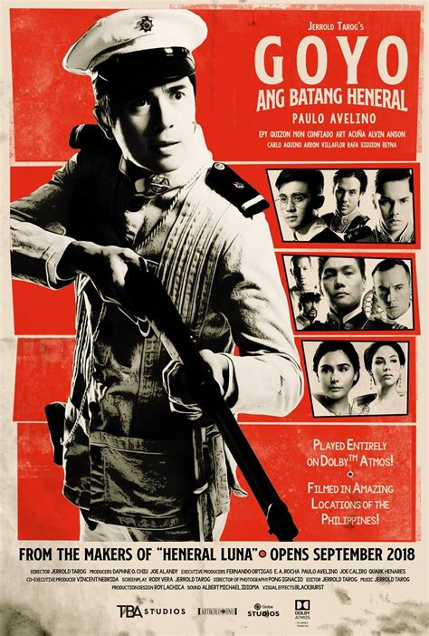 Goyo Ang Batang Heneral 2018 Posters — The Movie Database Tmdb