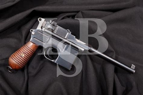 Mauser C96 Broomhandle Late 1930 Commercial 763mm Non Import Semi