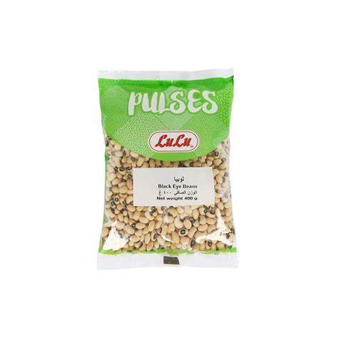 Lulu Black Eye Beans 400g Online At Best Price Pulses Lulu Uae