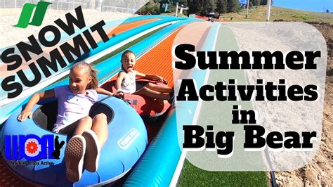 Summer Activities In Big Bear Lake Youtube
