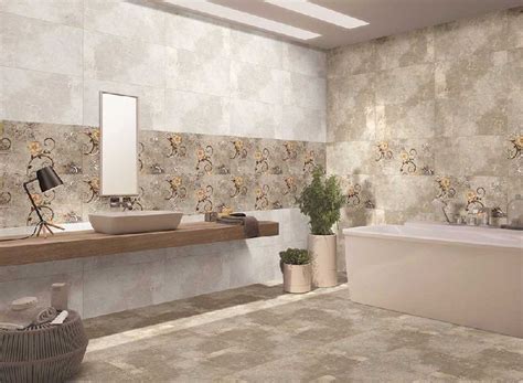 Ceramic Kajaria Bathroom Tiles Size Multisizes Feature Acid