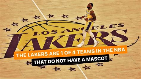 Why Dont The Lakers Have A Mascot Youtube
