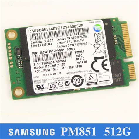 New Samsung Ssd Pm Series G Mz Mte Mzmte Hmhp Mini Pci E