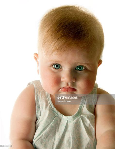 Grumpy Baby Girl High Res Stock Photo Getty Images