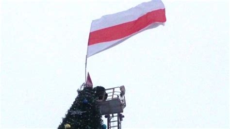 Belarusian Activist Interrogated Over Flag