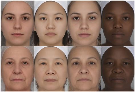 Frontiers Facial Contrast Is A Cross Cultural Cue For Perceiving Age
