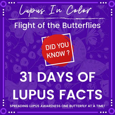 Lupus Awareness Month Fact 8