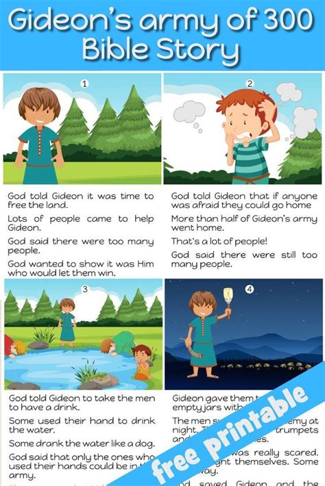 Printable Bible Stories With Pictures