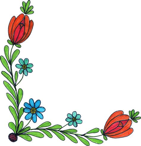 Clipart Flowers Doodle Clipart Flowers Doodle Transparent Free For