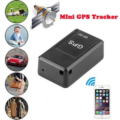 Magnetic Gf07 Mini Gps Real Time Car Locator Tracker Gsmgprs Tracking