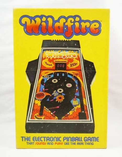 Parker Brothers Handheld Game Wildfire The Electronic Pinball Game