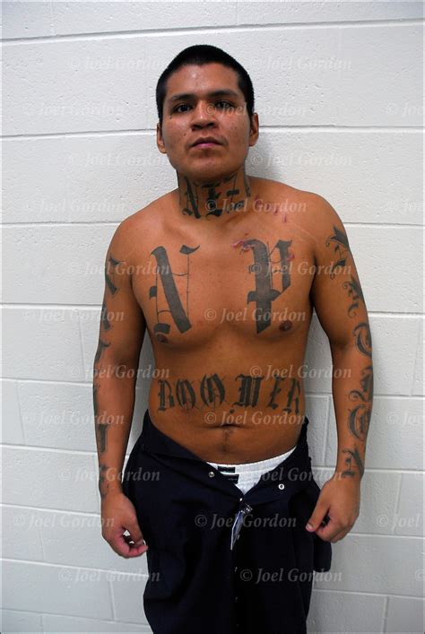 Native American Inmate With Fpsc Gang Tattoos Joel Gordon Photography