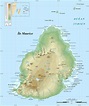 Mauricio | Mapas Geográficos das Ilhas Maurício