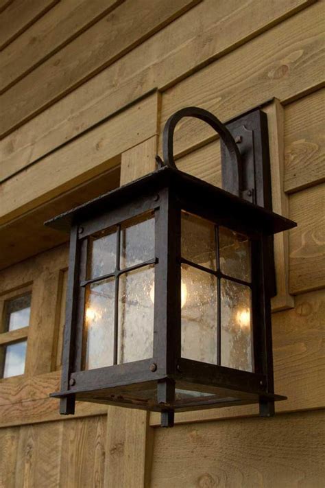 Western Iron Lights Rustic Light Fixtures Exterior Light Fixtures