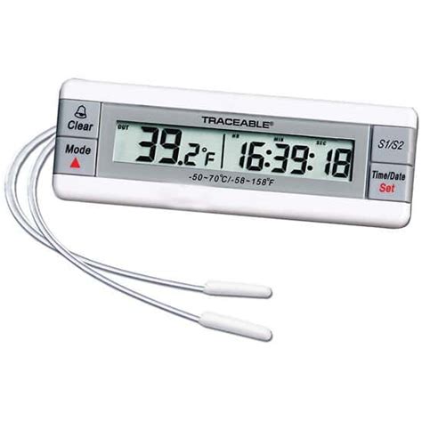 Always In Stock Traceable Two Channel Digital Thermometer With