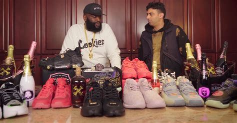 Watch Rick Ross Reveal Baller Sneaker Collection At His 100 Room