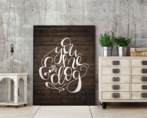 From wallpaper to sheets, here are some of our favorites. DOG HOME DECOR: 10 MINIMALIST DOG TYPOGRAPHY PRINTS FOR ...