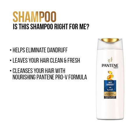 Shampoo pantene anti hairfall dandruff damage care 900ml. Pantene - Pro-V Anti-Dandruff Shampoo 600 ml - babystore.ae