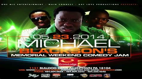 michael blackson the african king of comedy live in allentown pa video video dailymotion