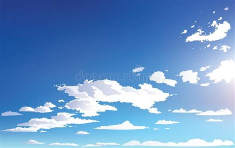 How To Draw Anime Clouds Sky Anime Cloud Tutorial
