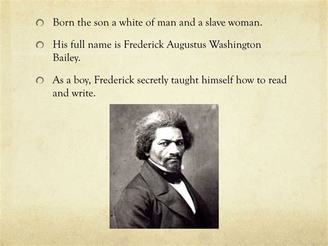 Ppt Frederick Douglass Powerpoint Presentation Free Download Id