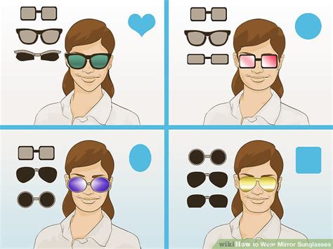 How To Wear Mirror Sunglasses 7 Steps With Pictures Wikihow