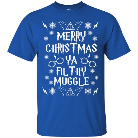 Harry Potter Ya Filthy Muggle T Shirt For Christmas The Wholesale T