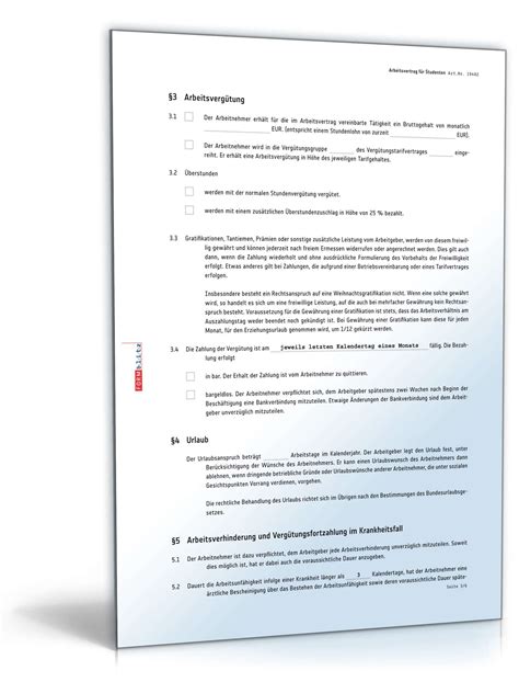 Vertrags vorlagen (befristeter arbeitsvertrag, minijob, praktikum etc.) als word oder pdf dokument herunterladen. Arbeitsvertrag Gastronomie
