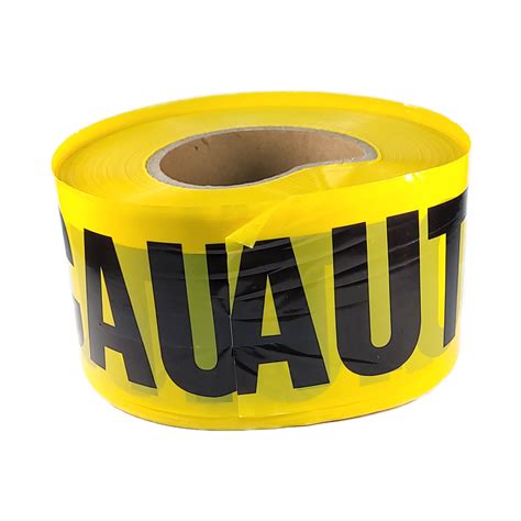 Yellow Caution Tape 1000ft Caribbean Safety Products Ltd