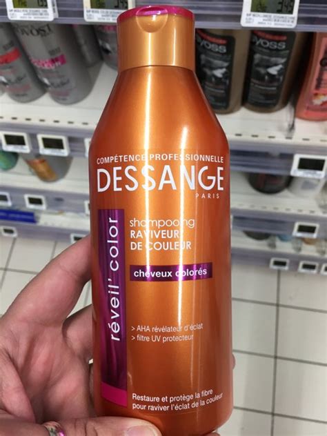 jacques dessange réveil color shampooing raviveur de couleur pour cheveux colorés 250 ml