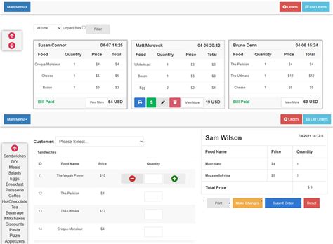 Food Ordering System Project Github Since Riset Online In Php Mysql