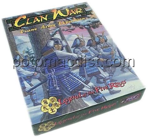 L5r Clan War Crane Exp Potomac Distribution
