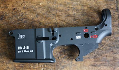 Hk416 Lower And Full Auto Parts For Sale In Europe The Firearm