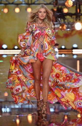 Elsa Hosk Walks The Runway At The Victorias Secret Fashion Show In New