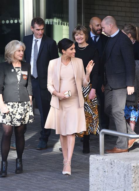 January The Duchess Of Sussex Visits The National Theatre January Duchess
